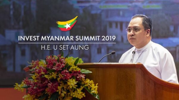 ၂၀၁၉ ခုနှစ် မြန်မာနိုင်ငံရင်းနှီးမြှုပ်နှံမှုဆိုင်ရာဆွေးနွေးပွဲမှာ တွေ့ရတဲ့ဒုဝန်ကြီး ဦးဆက်အောင်