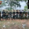 (A Nyar Eagles နှင့် Earthquake PDF အဖွဲ့ဝင်များအား တွေ့ရစဉ်။ ဓာတ်ပုံ-A Nyar Eagles)