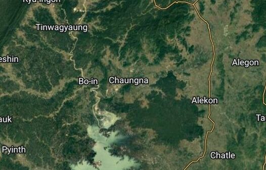 ချပ်သင်းရွာတွင်တပ်စွဲထား​​သော စစ်တပ်ကင်းစခန်းများကို​တော်လှန်​ရေးအင်အားစုများတိုက်ခိုက်