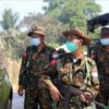 (စစ်တပ်အာဏာသိမ်းပြီးနောက် လုံခြုံရေးနေသော စစ်ကောင်စီတပ်သားများအား တွေ့ရစဥ်။ ဓာတ်ပုံ - CJ)
