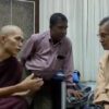 (သဘာဝတရားရိပ်သာဆရာ​တော်က ဦးတင်ဦးအိမ်သို့သွား​ရောက်၍​ပြောကြား​နေစဥ်။ဓါတ်ပုံ-ဦးဥတ္တမသာရFB)