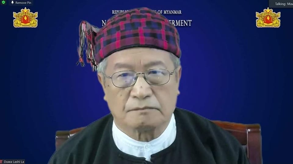 မွေးနေ့ရှင်မပါဝင်နိုင်သည့်မွေးနေ့ပွဲအတွက်ဝမ်းနည်းစိတ်ဖြစ်ရကြောင်း ယာယီသမ္မတ ပြော