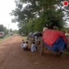 (စစ်ကောင်စီတပ်ရန်ကြောင့် ထန်းကုန်းတိုက်နယ်အတွင်းရှိ ကျေးရွာများမှ ဒေသခံပြည်သူများအား ဘေးလွတ်ရာထွက်ပြေးပုန်းရှောင်နေကြစဥ်။ ဓာတ်ပုံ - ကျွန်းလှ - ကန့်ဘလူ တက်ကြွလှုပ်ရှားသူများအဖွဲ့ -ကန့်ဘလူခရိုင်)