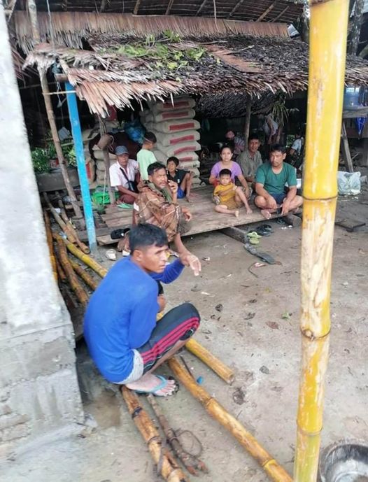 (ယနေ့ ဇွန် ၁၅ ရက်တွင်တွေ့ရသော စစ်ဘေးရှောင်ပြည်သူများ။ ဓာတ်ပုံ -ပေးပို့)