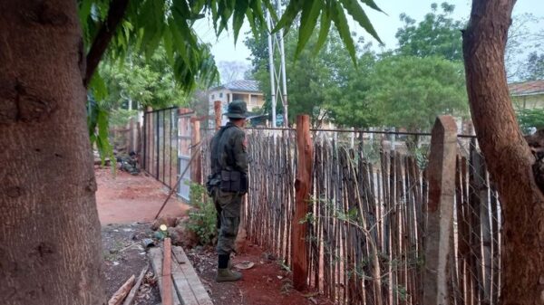 (ဖားဆောင်းPDF မှ ရဲဘော်တစ်ဦးအား တွေ့ရစဉ်။ ဓာတ်ပုံ - ဖားဆောင်း PDF)