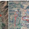 (မယ်စဲ့မြို့ ကို Google Map တွင်​တွေ့ရပုံ/ KNDF နှင့် KA တပ်ဖွဲ့ဝင်များ ။ဓါတ်ပုံ-KNDF ၊KA)