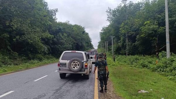 ဗျုဟာကျတဲ့ အမှတ် ၈ လမ်းမကြီးမှာ နယ်မြေစိုးမိုးရေးအတွက် PDF တပ်တွေ စစ်ဆေးနေ