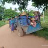 (​နေရပ်တိမ်း​ရှောင်ထွက်​ပြေး​နေရ​သော ကရင်နီနှင့် စစ်တိုင်းမှ စစ်​ဘေး​ရှောင်ပြည်သူအချို့ ။ဓါတ်ပုံ-CJ)