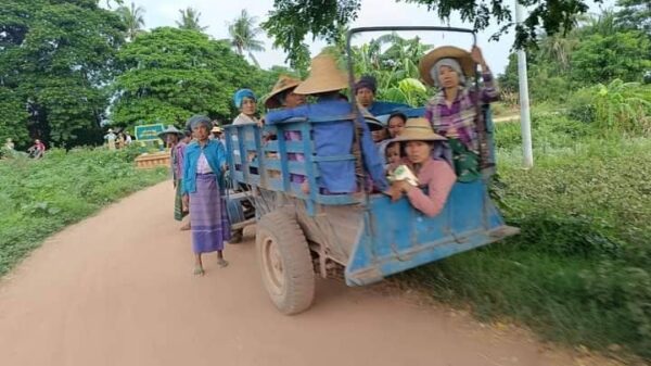 (နိူင်ငံတစ်ဝန်းက စစ်​ဘေး​ရှောင်ပြည်သူ​တွေ ။ဓါတ်ပုံ-CJ)