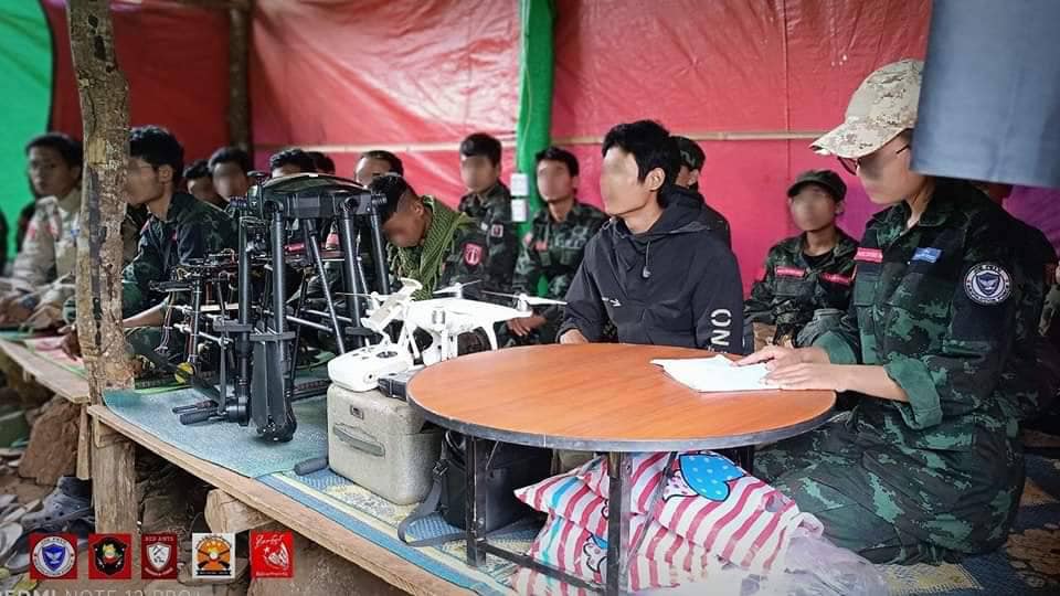 ဒရုန်းတပ်ဆင်မောင်နှင်ခြင်း၊ ကင်းထောက်ခြင်းနှင့် မြေပြင်၊ဝေဟင်ပူးတွဲ ချေမှုန်းရေးအတွက် တပ်ခွဲ (၈)ခု သင်တန်းဆင်းပွဲပြုလုပ်
