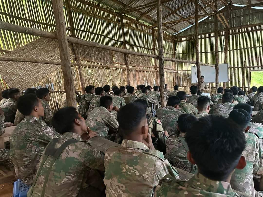(သင်တန်းတက်ရောက်နေသော MDY-PDF တပ်ဖွဲ့ဝင်များ။ဓါတ်ပုံ-MDY-PDF)