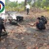 (KNU တပ်မဟာ (၁)နယ်မြေ၌ တိုက်ပွဲဝင်နေသည့် ပအိုဝ်းတပ် PPDF-KD ၏ ဒရုန်းတပ်မှရဲဘော်များအား တွေ့ရစဉ်။ ဓာတ်ပုံ - PPDF)