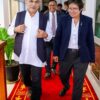 (အ​ရှေ့တီ​မောသမ္မတနှင့် NUG နိုင်ငံခြား​ရေးဝန်ကြီးတို့ကိုအတူ​တွေ့ရစဥ်။ဓါတ်ပုံ-NUG)