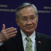 (​ဒေါ်​အောင်ဆန်းစုကြည်နှင့်​တွေ့ဆုံခဲ့သည်ဟု မီဒီယာများသို့ ​​ပြောကြားခဲ့​သောထိုင်းနိုင်ငံခြား​​ရေးဝန်ကြီး။ ဓါတ်ပုံ-AFP)