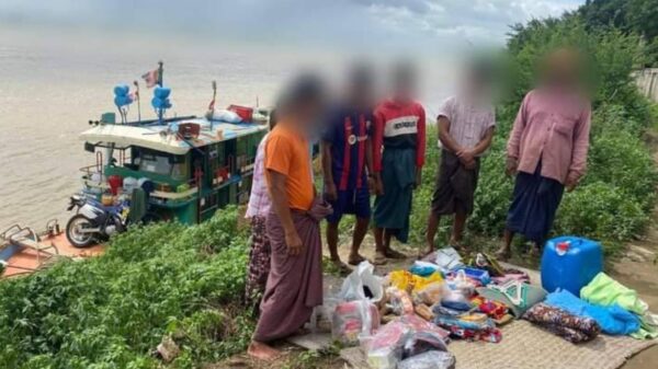 (သိမ်းဆည်းခဲ့သော ပျူစောထီးများ၏ ကုန်ပစ္စည်းများအား တွေ့ရစဥ်။ ဓာတ်ပုံ-DBTF)