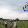 (ခင်ဦးနယ်တွင် ထွက်ပြေးတိမ်းရှောင်လာသော ပြည်သူများအား တွေ့ရစဥ်။ ဓာတ်ပုံ-ခင်ဦးမြို့နယ်သတင်းမှန်ပြန်ကြားရေး)