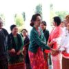 (​ရွေး​ကောက်ခံအရပ်သားအစိုးရလက်ထက်တွင်​ဒေါ်​အောင်ဆန်းစုကြည် နှင့် ဦးတီခွန်မြတ်ကို အခမ်းအနားတစ်ခု၌​တွေ့ရစဥ်။ဓါတ်ပုံ-CJ)