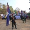 (၂၀၂၁ မတ်လက ပြုလုပ်ခဲ့သည့် ထာဝယ်မြို့ စစ်အာဏာရှင်ဆန့်ကျင်ရေး ပြည်သူလူထု ဆန္ဒထုတ်ဖော်မှုကို KNU တပ်မဟာ(၄) တပ်ဖွဲ့ဝင်များက လိုက်ပါစောင့်ရှောက်ပေးခြင်း၊ ဆန္ဒပြပြည်သူများအား အစားအစာနှင့်ရေများ ပေးအပ်ခြင်းပြုလုပ်ခဲ့သည်။ ဓာတ်ပုံ - ဒေသခံ)