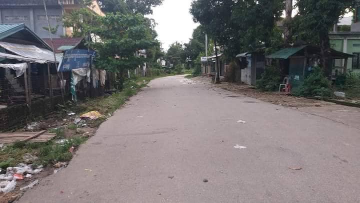 (စစ်ကောင်စီတပ်က ရငဲရွာအား ယခုနှစ်ဇွန်လအတွင်းက မီးရှို့ဖျက်ဆီးခဲ့သည်။ဓာတ်ပုံ - CJ)