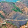(၂၀၂၂ ခုနှစ်တွင် မတူပီဘက်မှ ပြန်ဆင်းလာသည့် စစ်ကောင်စီယာဉ်တန်းအားတွေ့ရစဥ်။ ဓာတ်ပုံ - HKL Mindat)