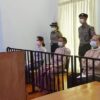 (စစ်​ကောင်စီက နိုင်ငံ​တော်၏အတိုင်ပင်ခံပုဂ္ဂိုလ်နှင့် နိုင်ငံ​တော်သမ္မတတို့ကို ​ထောင်တရားရုံးတွင် ရုံးထုတ်စဥ်။ ဓါတ်ပုံ-စစ်​ကောင်စီ)