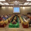 (ကိုးကြိမ်မြောက် တစ်နိုင်ငံလုံးပစ်ခတ်တိုက်ခိုက်မှုရပ်စဲရေးသဘောတူစာချုပ် အကောင်အထည်ဖော်မှုဆိုင်ရာ ညှိနှိုင်းအစည်းအဝေး(JICM)ကို နေပြည်တော်၌ ၂၀၂၀ သြဂုတ် ၁၃ရက်က ကျင်းပနေစဉ်။ ဓာတ်ပုံ - PS)