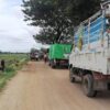 (ဘေးလွတ်ရာ ထွက်ပြေးတိမ်းရှောင်လာရသောပြည်သူများအား တွေ့ရစဥ်။ ဓာတ်ပုံ - ဒီပဲယင်းမြို့နယ်ညီနောင်များ)