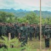 (ကရင်နီအမျိုးသားကာကွယ်ရေးတပ်ဖွဲ့(KNDF)တပ်ရင်းအမှတ် (၇)မှ ရဲဘော်များအား တွေ့ရစဥ်။ ဓာတ်ပုံ - KNDF B-07)