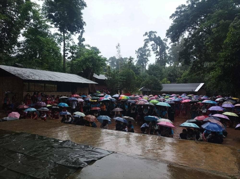 ((၇၅)နှစ်မြောက် ကရင်နီအမျိုးသားခုခံတော်လှန်ရေးနေ့ ကျင်းပနေစဉ်။ ဓာတ်ပုံ - KnlC)