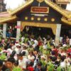 (တောင်ပြုံးပွဲတော်သို့ လာရောက်သူများအား တွေ့ရစဥ်။ ပုံအဟောင်းကို အသုံးပြုထားပါသည်)