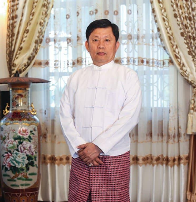 ရွှေဗျိုင်းဖြူ ကုမ္ပဏီပိုင်ရှင် ဦးသိန်းဝင်း​ဇော်