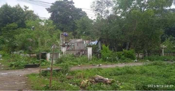 (ဖာပွန်မြို့ရှိ စစ်ကောင်စီရုံးဌာနများ တိုက်ခိုက်ခံရပြီးနောက် တွေ့ရစဥ်။ ဓာတ်ပုံ - CJ)