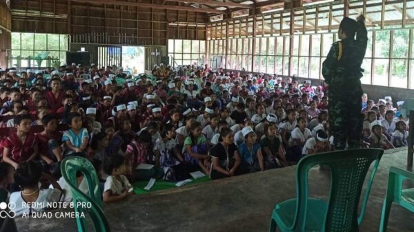 (ယမန်နေ့(သြဂုတ် ၁၂ရက်)က ခလယ်လွီထူခရိုင်အတွင်း ကျင်းပပြုလုပ်ခဲ့သော (၇၃) နှစ်မြောက် ကရင်အမျိုးသားအာဇာနည်နေ့ အခမ်းအနား ပုံရိပ်များ။ဓာတ်ပုံ - KNU)