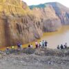 (မနမှော် မြေစာပုံပြိုကျပြီးနောက် တွေ့ရစဉ်။ ဓာတ်ပုံ - TH)