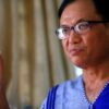 (KNUပြောရေးဆိုခွင့်ရှိသူပဒိုစောတောနီး။ဓါတ်ပုံ-ရိုက်တာ)
