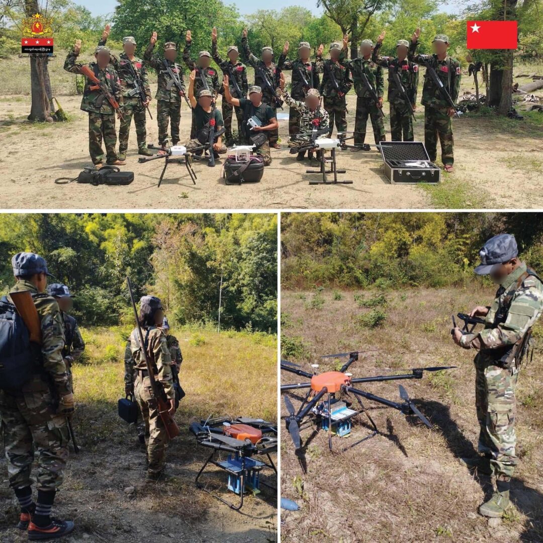 လူထု၏ထောက်ပံမှုဖြင့် PDF တပ်ရင်းများထံ ဒရုန်း အစင်းရေ ၄၀၀ကျော် ဖြန့်ဝေသုံးစွဲလျက်ရှိဟု NUG ကာကွယ်ရေး အသိပေး