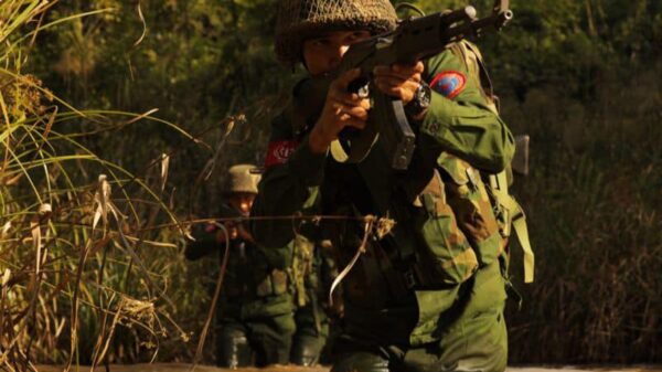 (ရက္ခိုင့်တပ်တော်(AA) မှ တပ်သားများအား တွေ့ရစဉ်။ ဓာတ်ပုံ - AA)