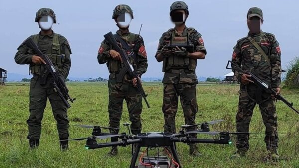 ရွှေကူမြို့ထွေအုပ်ရုံးအစည်းအဝေးလုပ်နေချိန် ဒရုန်းဖြင့်တိုက်ခိုက်ရာ နှစ်ဦးသေ၊ ၉ဦး ဒဏ်ရာရဟု မြို့လှ K-PDF အသိပေး