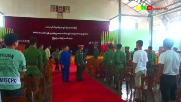 (MNDAAတပ်ဖွဲ့ဝင်များ အလင်းဝင်သည်ဆိုကာ စစ်ကောင်စီက ထုတ်ပြန်ထားစဉ်)