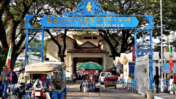 (မြန်မာ-ထိုင်းနယ်စပ်ရှိ တာချီလိတ်မြို့ တစ်​နေရာ။ ဓါတ်ပုံ-CJ)
