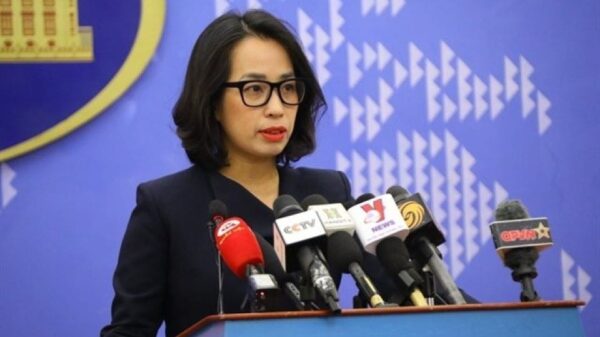 (ဗီယက်နမ် နိုင်ငံခြားရေး ဝန်ကြီးဌာန ပြောရေးဆိုခွင့်ရပုဂ္ဂိုလ်။ဓါတ်ပုံ-VNS)