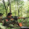(​ရှေ့တန်းတစ်​နေရာမှ KIA တပ်ဖွဲ့ဝင်တစ်ဦး)