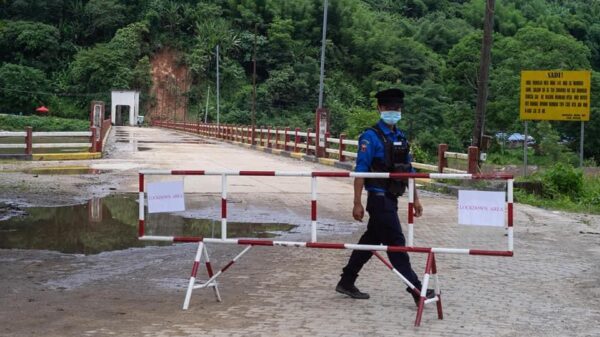 (KIO/KIA ဌာနချုပ်ရှိရာ လိုင်ဇာမြို့ တနေရာအား မြင်တွေ့ရစဥ်။ ဓာတ်ပုံ - Kachinnet)