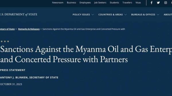 (အ​မေရီကန် ဘဏ္ဍာ​ရေးဝန်ကြီးဌာနထုတ်ပြန်ချက်နဲ့ အာဏာသိမ်းစစ်​ခေါင်း​ဆောင်)
