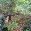 (​ရှေ့တန်းမှ KNU/KNLA တပ်မဟာ ၅ တပ်ဖွဲ့ဝင်အချို့ ။ဓါတ်ပုံ-KNU)