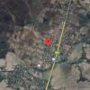 (တမူးမြို့နယ် ၊ပန်းသာရွာကို Google Mapက တွေ့ရစဥ်)