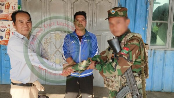 (TNLAနှင့် SSPP နှစ်ဖက်တာဝန်ရှိသူများ ညှိနှိုင်းပြီးနောက် တွေ့ရစဥ်။ ဓာတ်ပုံ - TNLA)