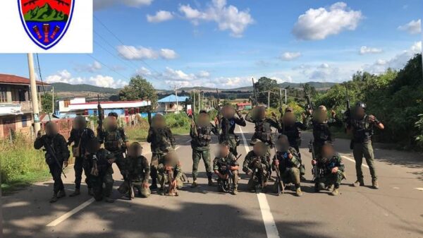 (ပအိုဝ်းအမျိုးသားကာကွယ်ရေးတပ်ဖွဲ့(PNDF)မှ ရဲဘော်များအား တွေ့ရစဉ်။ ဓာတ်ပုံ - PNDF)