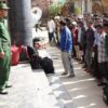 (စစ်ကောင်စီ ခြေမြန်တပ်ရင်း ခမရ - ၁၂၉ တပ်ရင်းတစ်ရင်းလုံးနှင့် မိသားစုဝင်များ ကိုးကန့်တပ်မတော်ထံ လက်နက်ချအဖမ်းခံခဲ့ကို ၂၀၂၃ နိုဝင်ဘာ ၁၂ ရက်က တွေ့ရစဉ်။ ဓာတ်ပုံ - Three Brotherhood Alliance)