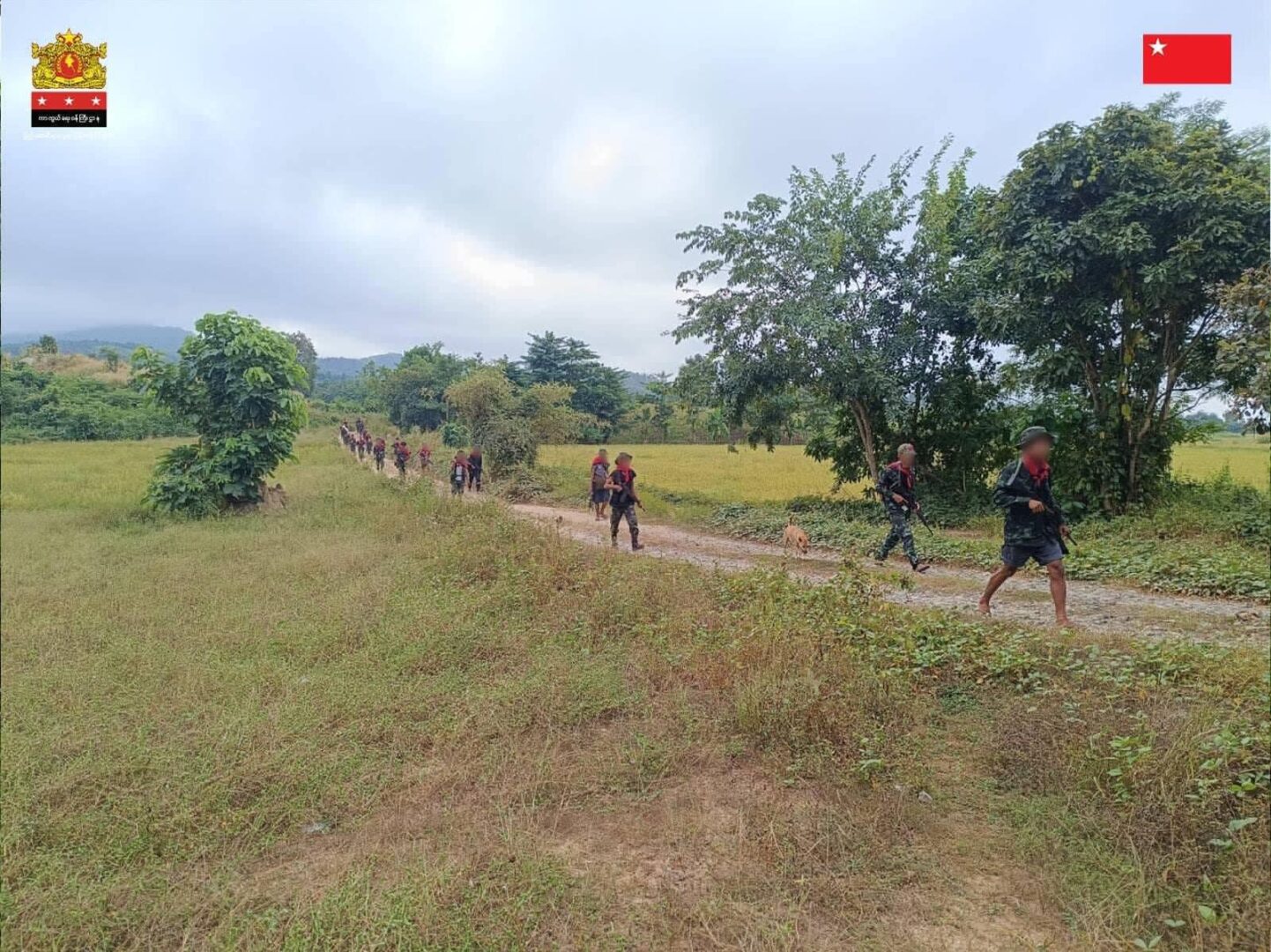 (ရေတာရှည်မြို့နယ်တိုကိပွဲတွင် စစ်ကောင်စီတပ်အား တိုက်ခိုက်ခဲ့သော ပြည်သူ့ရဲဘော်များအား တွေ့ရစဉ်။ ဓာတ်ပုံ - MOD)